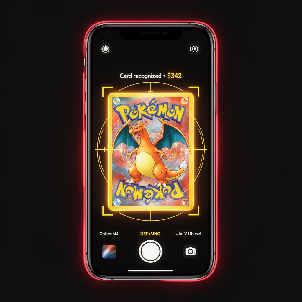 Card scan — point, recognize, and value in under a second.